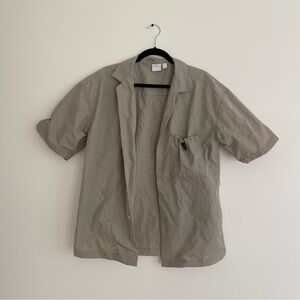 ASOS grey gorpcore shirt oversized